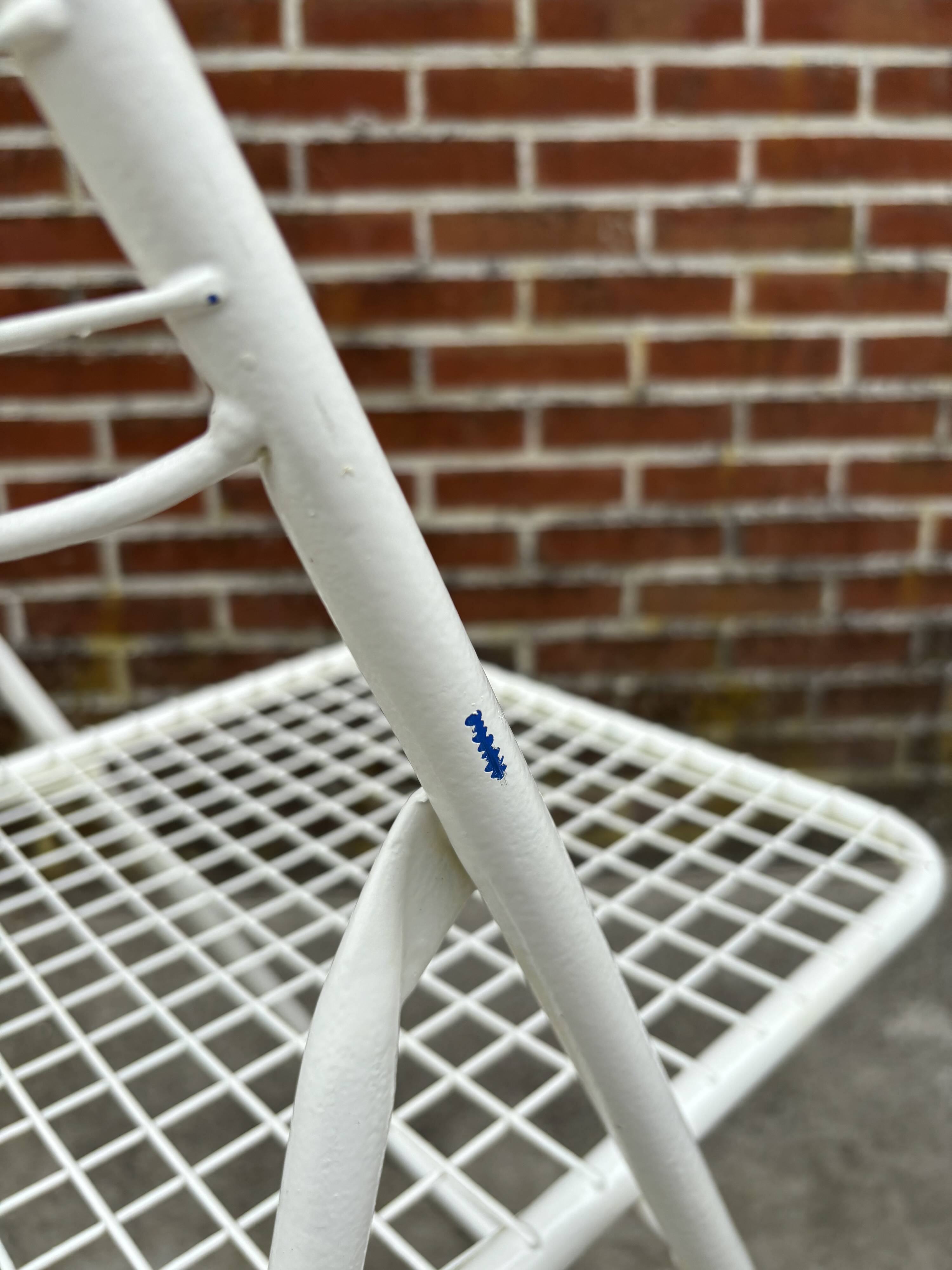 Vintage Folding chair "Ted Net" by Niels Gammelgaard for Ikea 1976