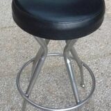 Black skai workshop stool