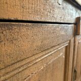 Buffet patine marron