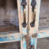 Old Burmese teak display case