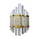 Venini wall lamp, triedri glass Italy, 1970
