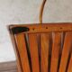 Old wooden basket