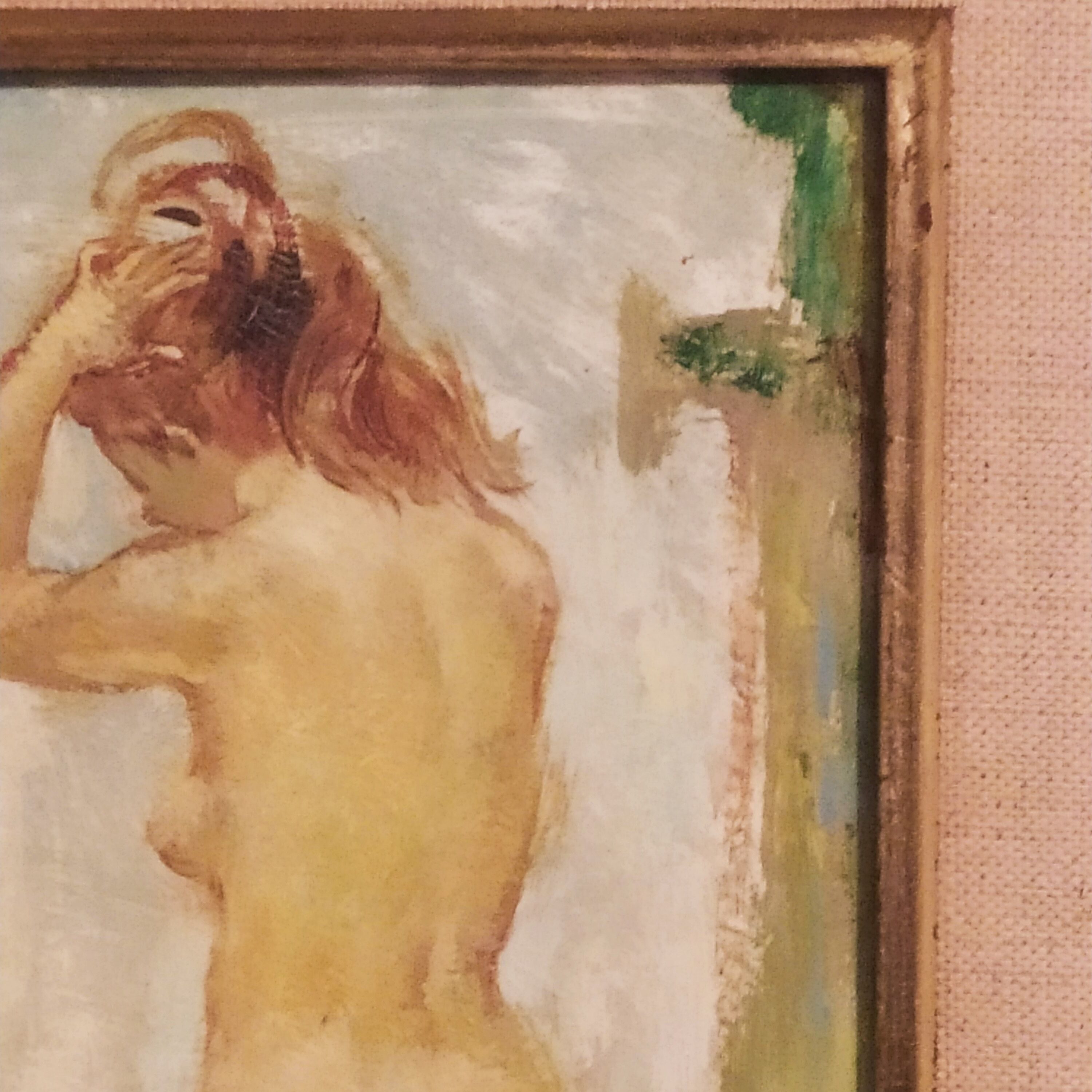 Femme nue devant sonmiroir Maryse Ducaire Roque (1911-1992)