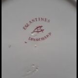 Assiette Longchamp Églantine