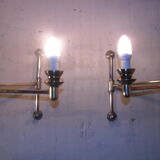 Brass sconces