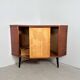 Vintage hoekkast met draaiende bar
