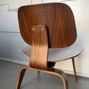 LCW LOUNGE CHAIR WOOD WALNUT BY CHARLES & RAY EAMES EVANS / HERMAN MILLER 1948-49