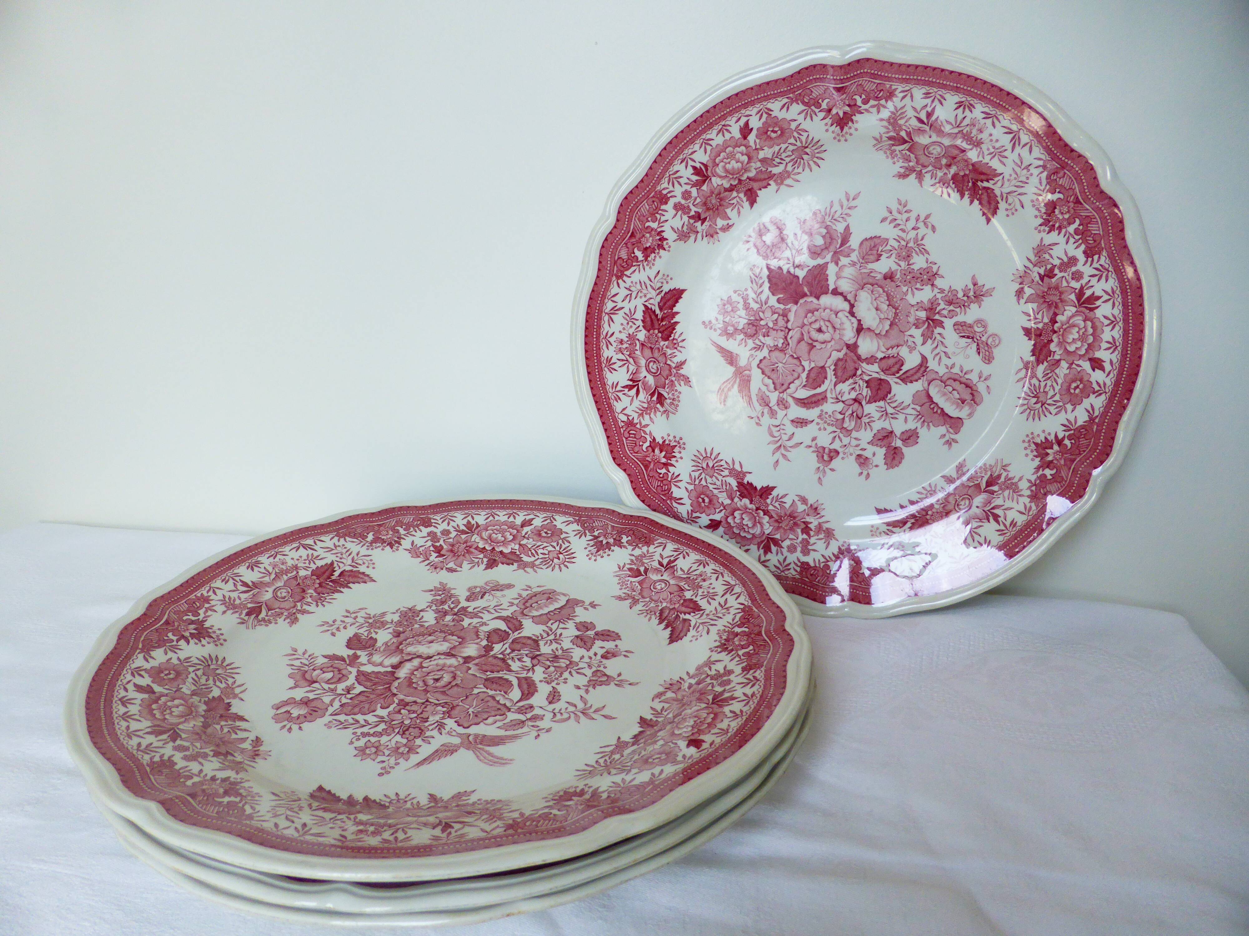 4 presentation plates Villeroy and Boch model Fasan