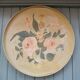 Large ancient wooden platter