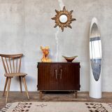 Vintage sideboard with compass feet