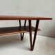 Large vintage Scandinavian teak coffee table by Kurt Østervig - 1950s