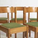 Set of 6 'Box' dining chairs in Magistretti style, Poland, 1970s