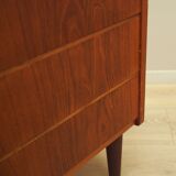 Teak secretary, Danish design, 1970s, production: Denmark