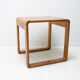 Table basse beechwood Tchécoslovaquie années 1970