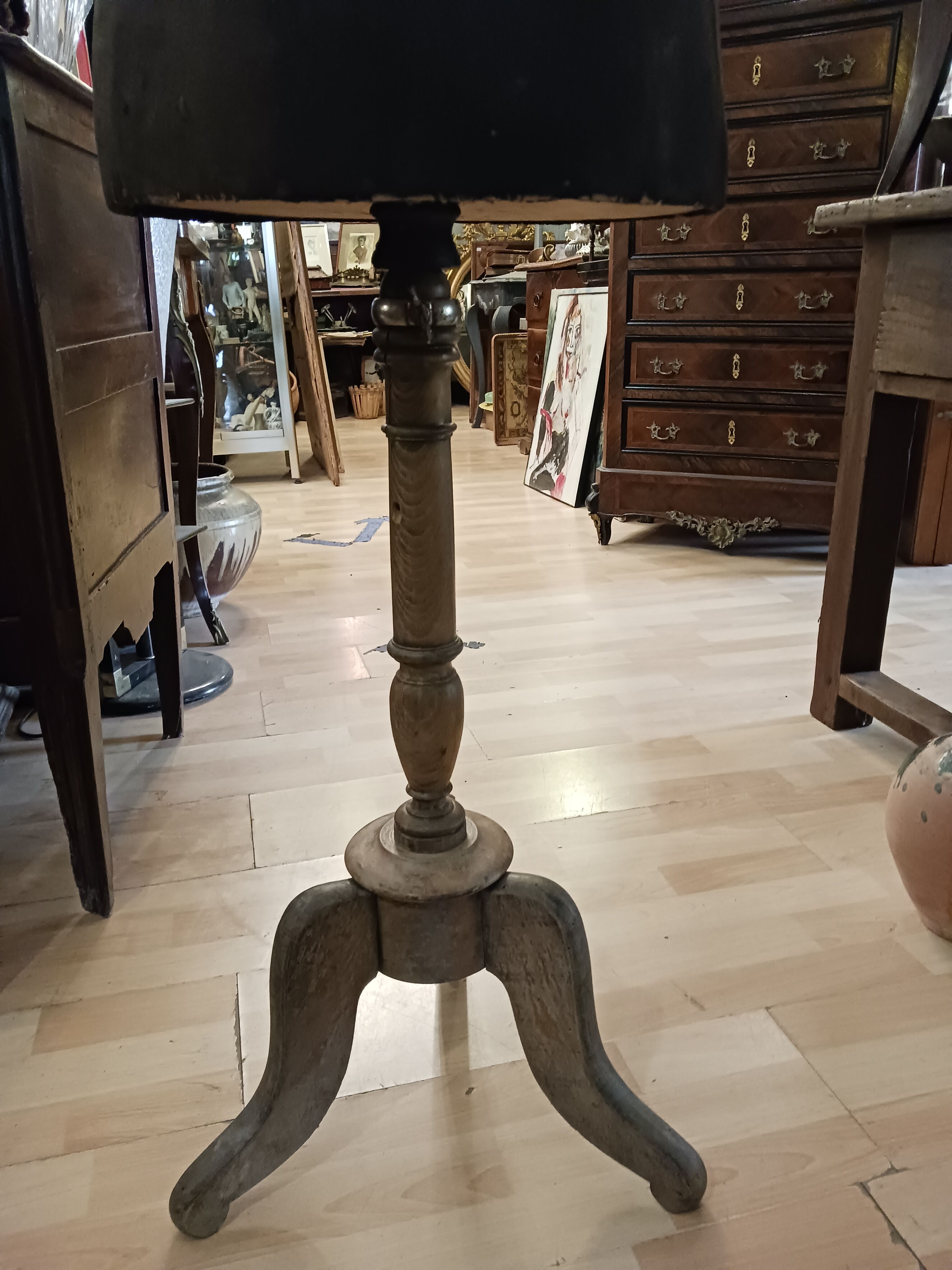 Antique sewing mannequin, wasp waist..