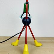 Lampe tripode couleurs primaires années 80