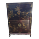 Chinese lacquer TV cabinet from the seventies