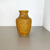 Super colorful fat lava pottery "contura" vase by bay ceramics, germany, 1950s