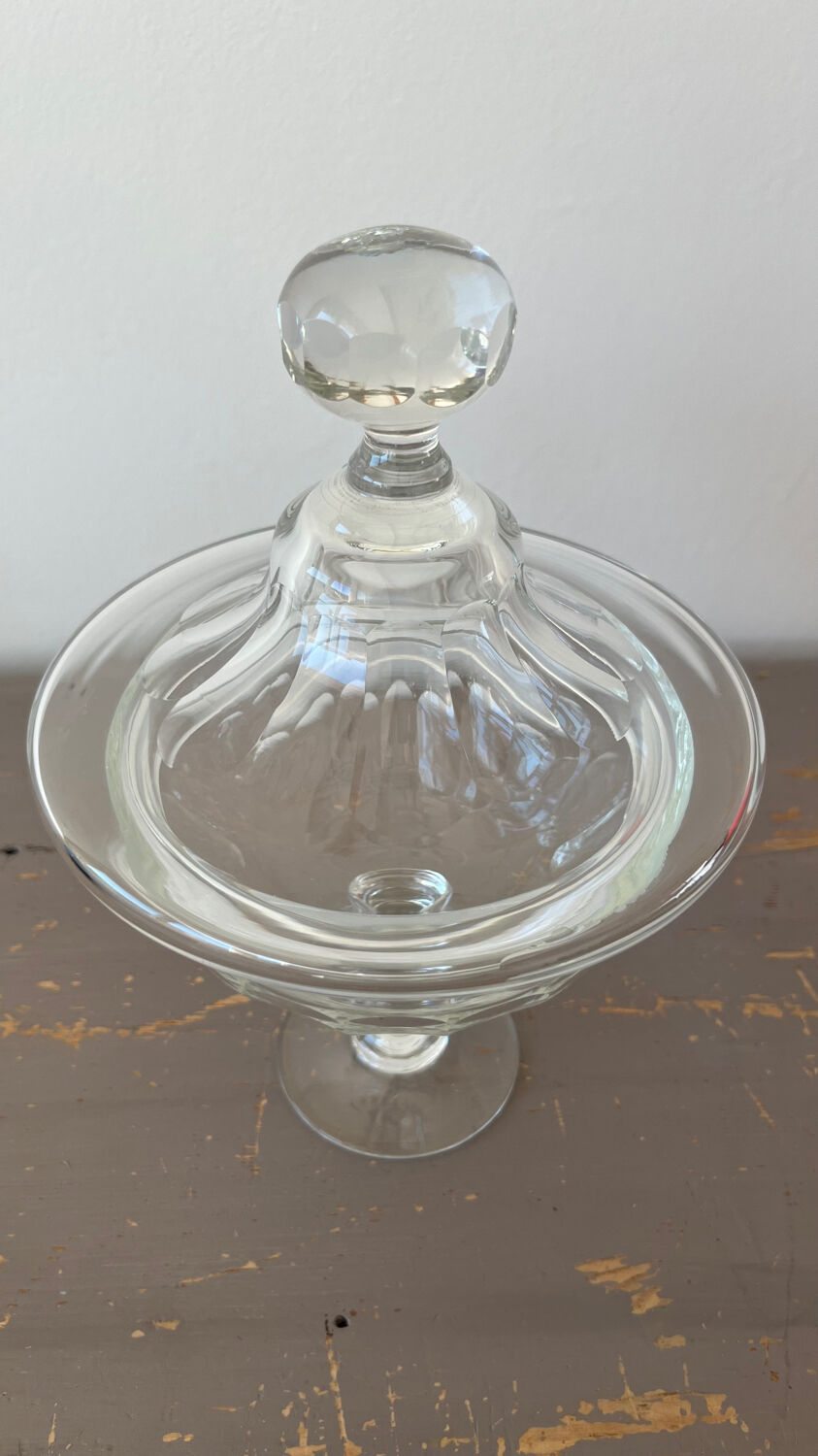 Crystal candy dish