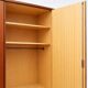 Vintage mid-century four-door wardrobe from the 1960s