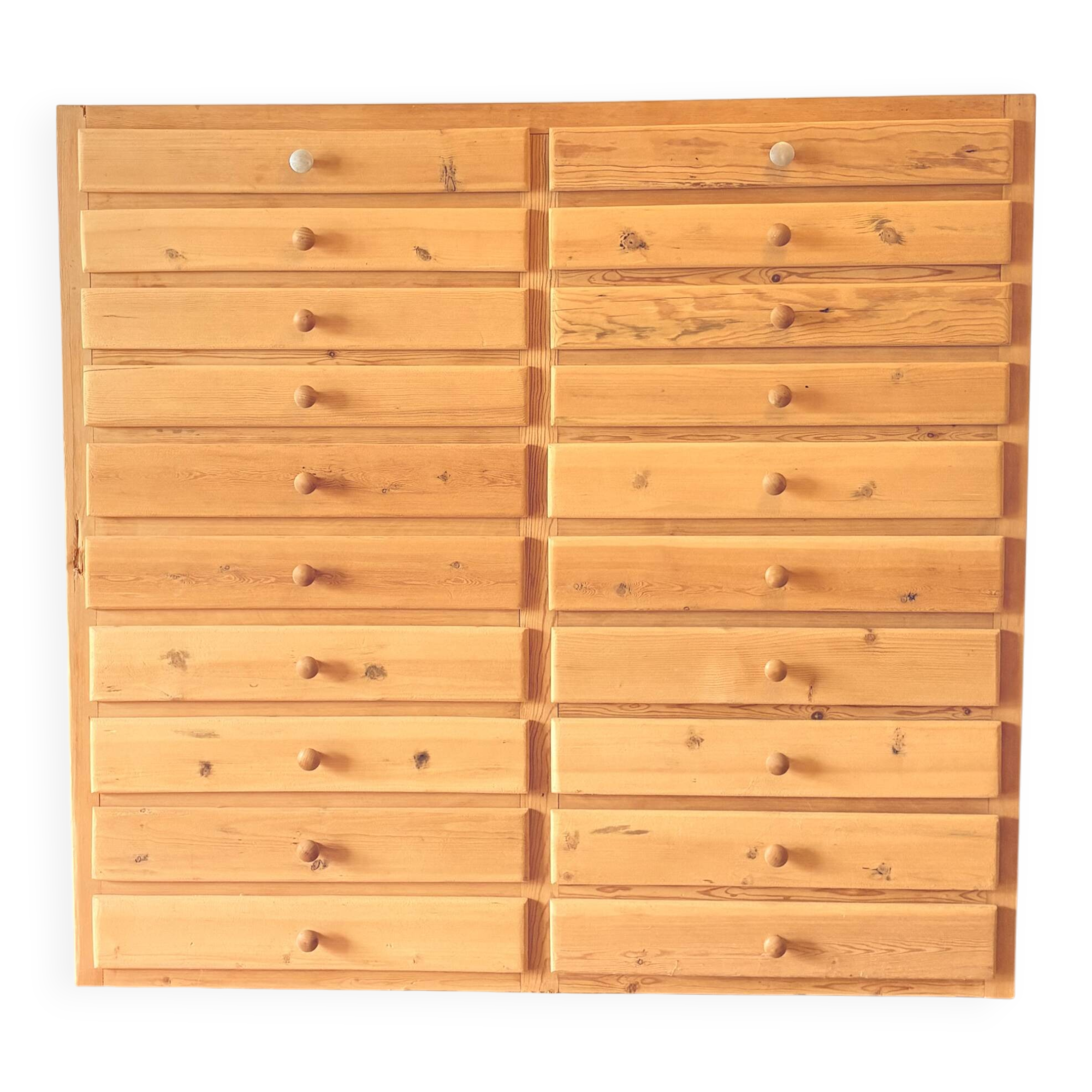 Light pine workshop furniture