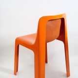 Fiberglass chair by Marc Berthier model Ozoo 700