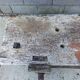 Wooden carpenter's workbench with iron and wooden vice