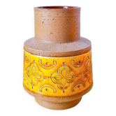 Vase en céramique Bitossi Aldo Londi 70s