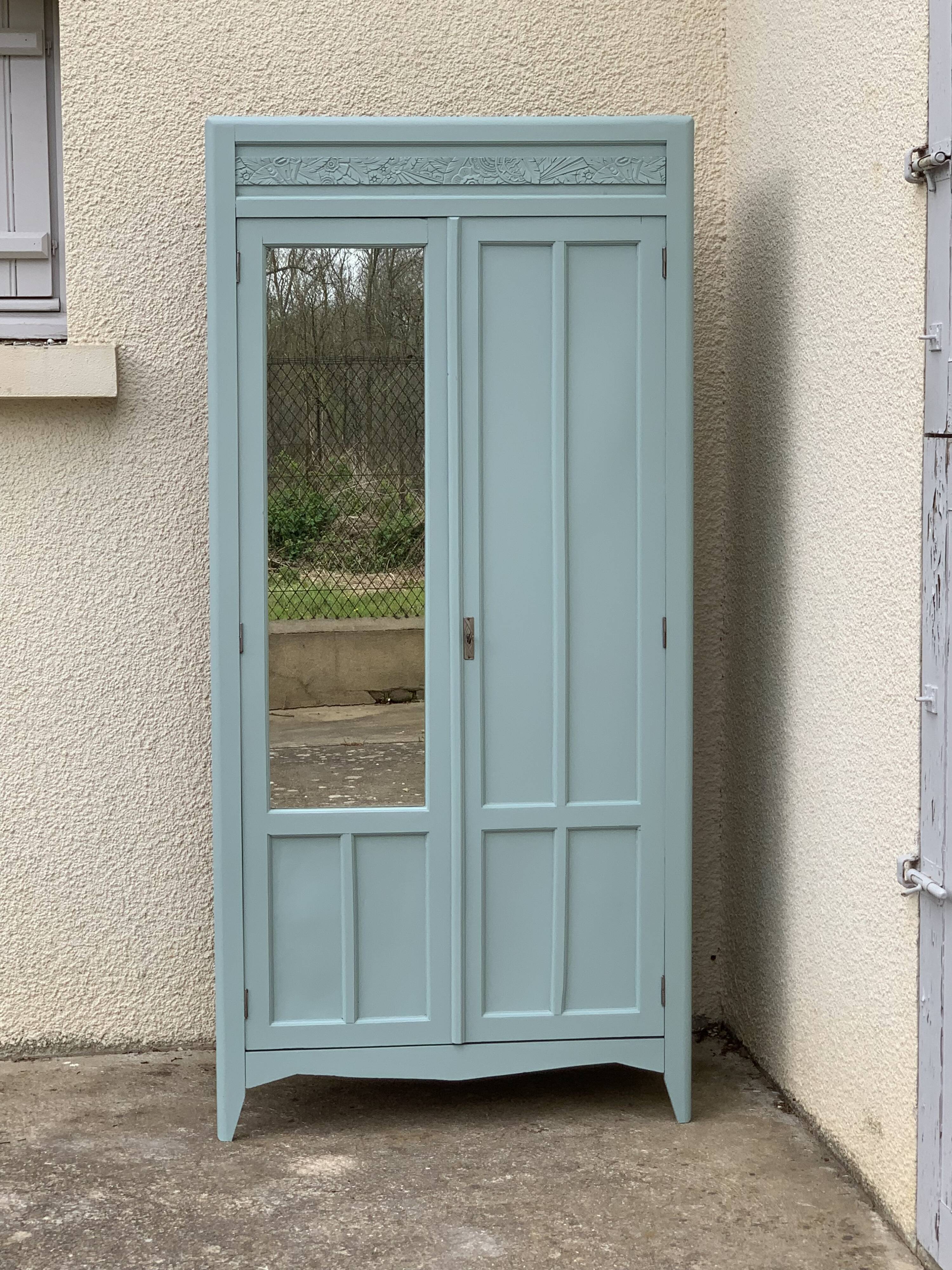 Parisian art deco wardrobe 1920