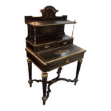 Napoleon III desk in blackened wood