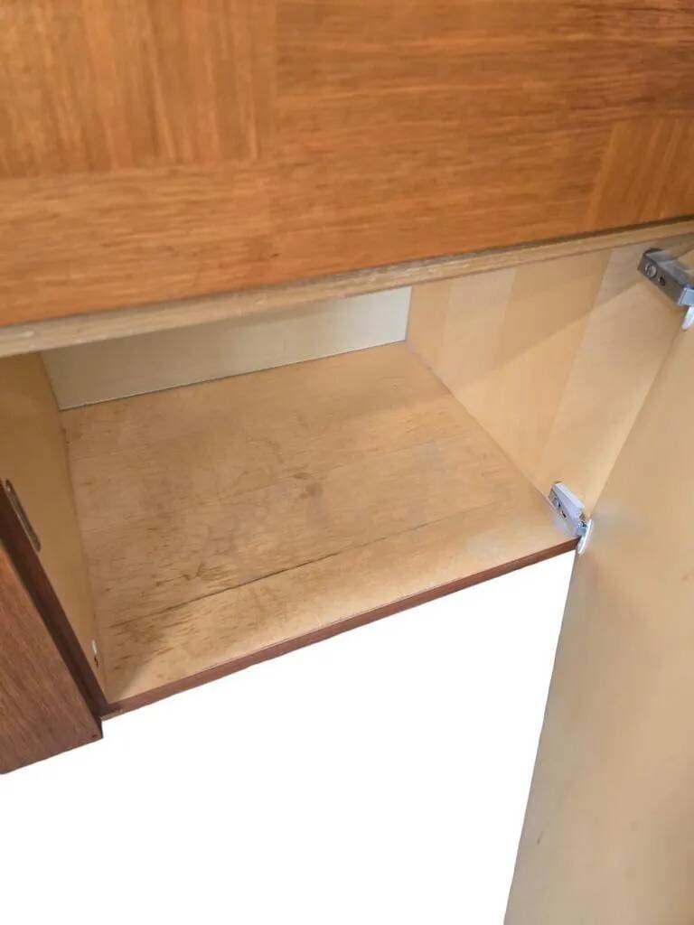Buffet placard en bois vintage xl