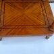 Bedside table top marble foot hoof and bronze decoration H 83 cm