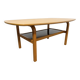 Table basse bow wood des années 60/70