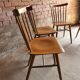 4 bistro chairs 1960