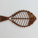 Wall rattan fish