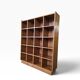 Vintage open wooden shelf / shelf / rack