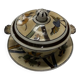 Assiette et soupière en céramique