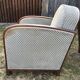 Duo de fauteuils club vintage