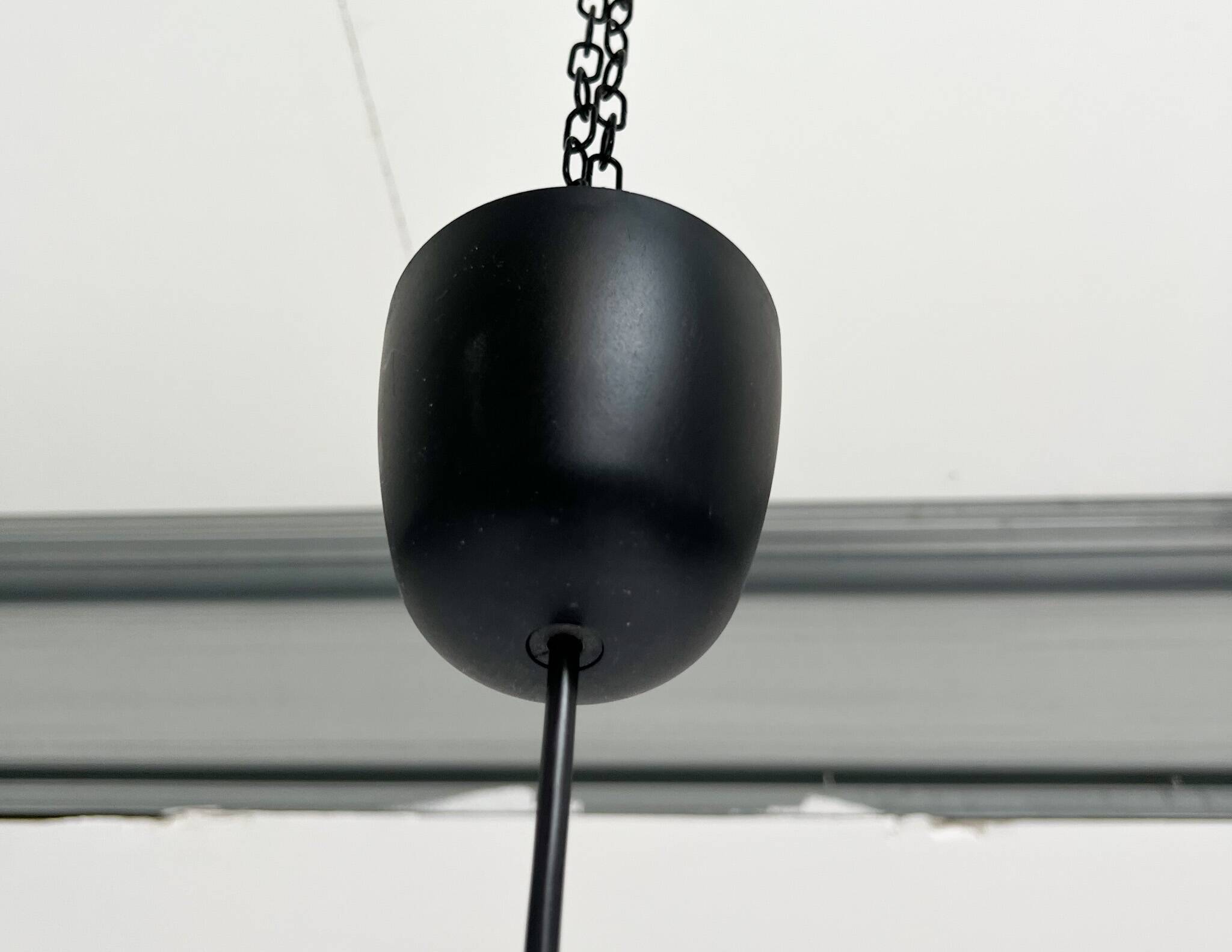 Round opal glass ceiling lamp by Philips, 1950s