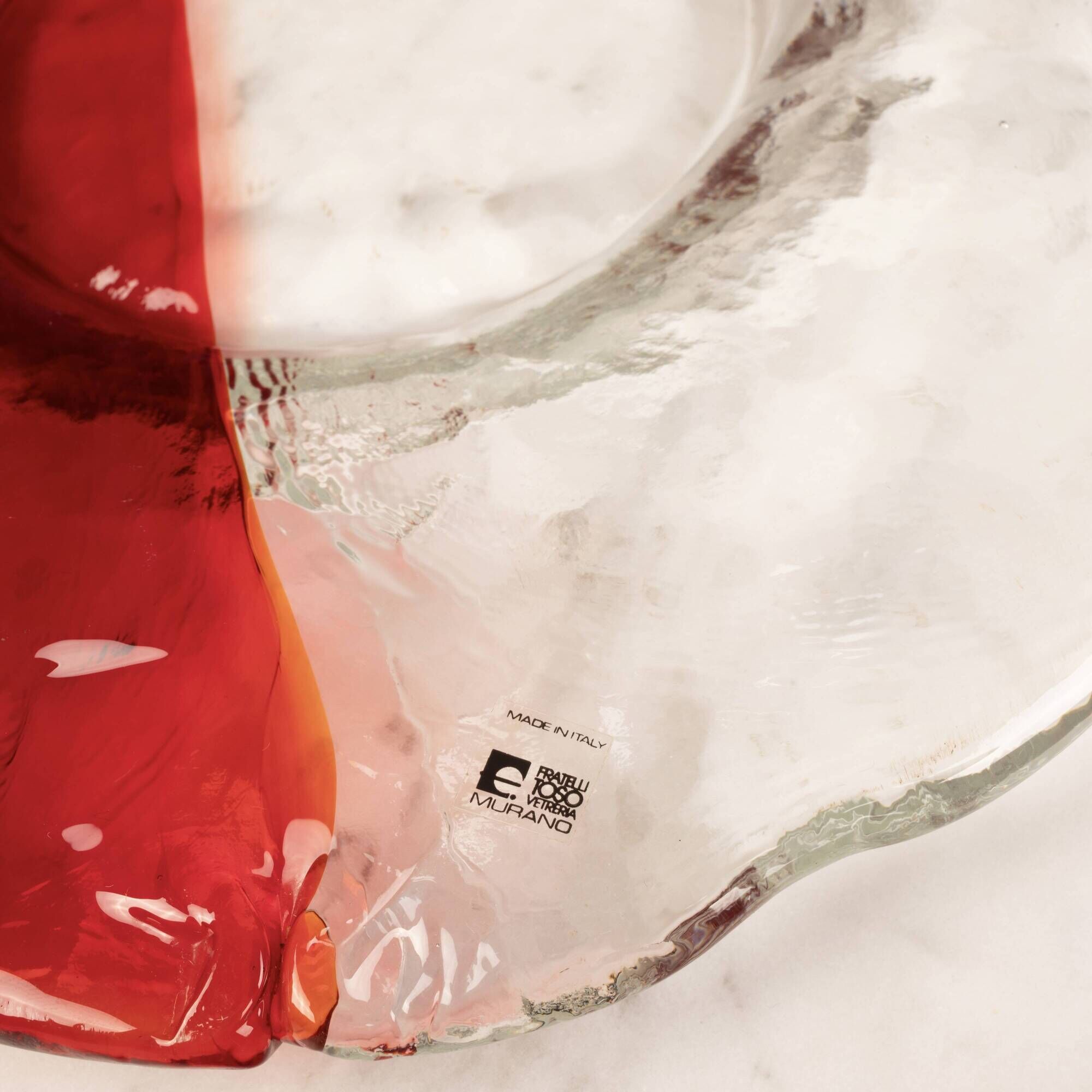 Pocket emptier by Renato Toso for Fratelli Toso Murano 1960