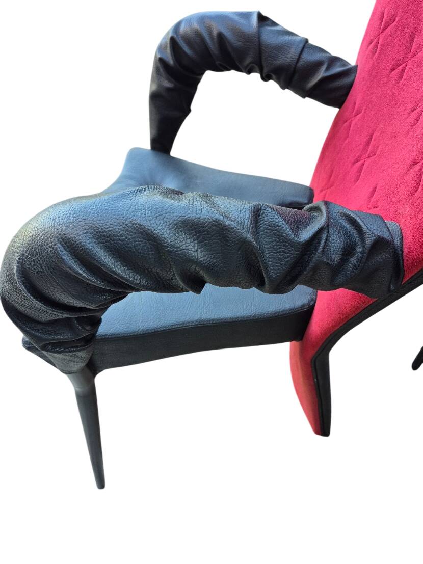6 Scarabas chairs model André T designed by Bofek Sipek