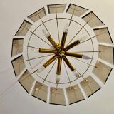 Large chandelier 8 burners 1970