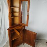 Furniture corner 2 vitreous Louis-Philippe style
