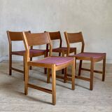 Danish vintage chairs by Borge Mogenson