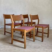 Chaises vintage danoise de Borge Mogenson