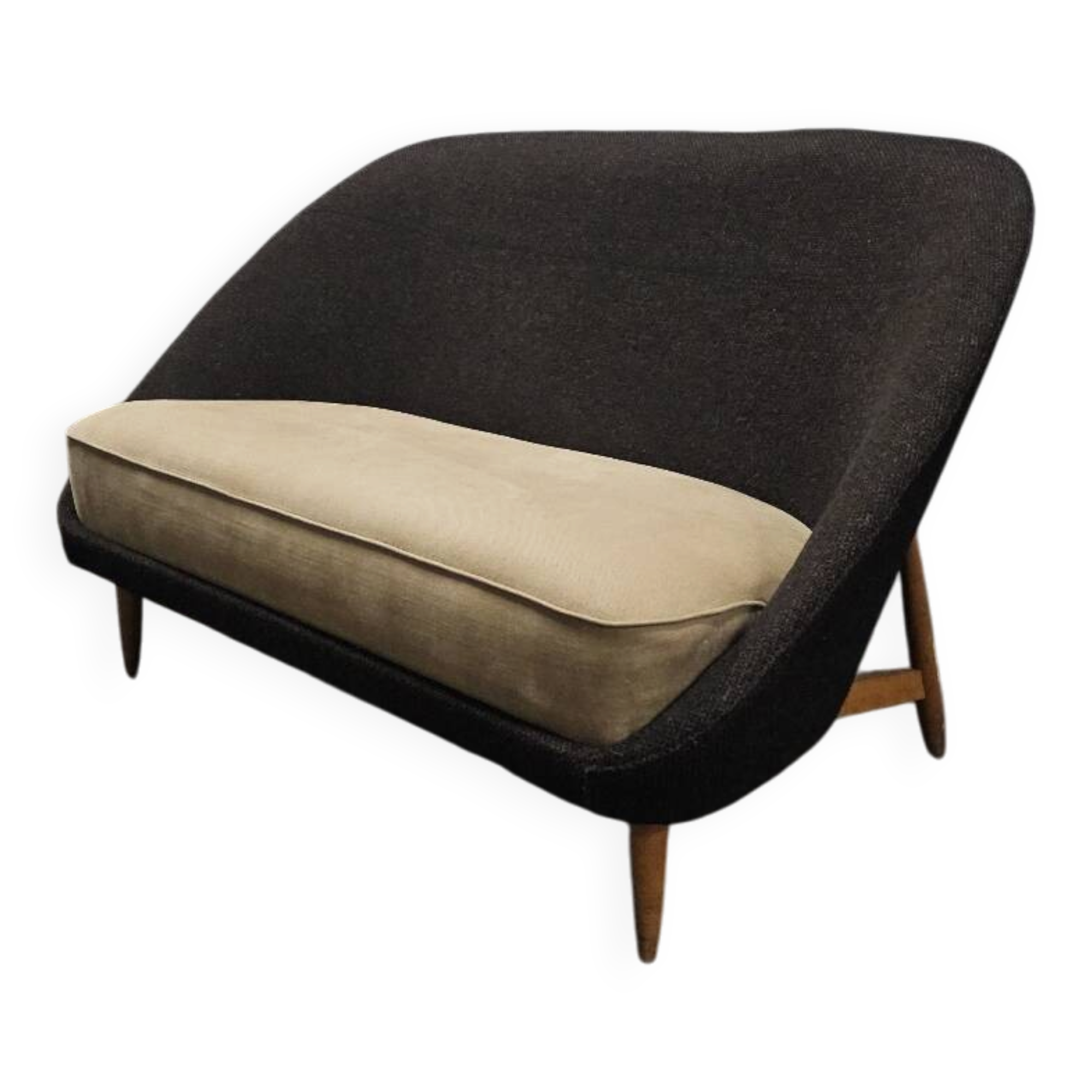 Two-seater canapé Theo Ruth model 115 for Artifort