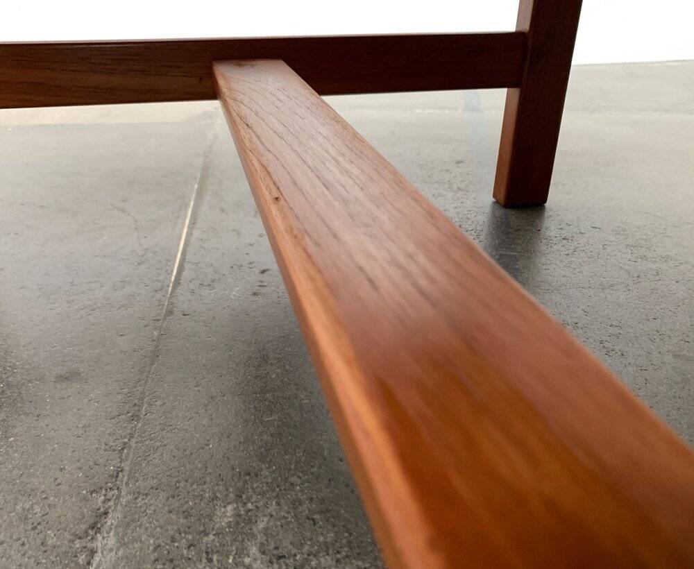 Mid-century Danish side table in teak by Kurt Østervig for Kp Møbler, 1960s