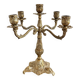 5-light gold candlestick holder