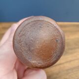 Petite bouteille en grès vase soliflore