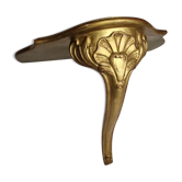 Wall harness in stucco and gilded wood, 44 cm
